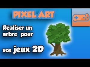 Dessiner un arbre en pixel art